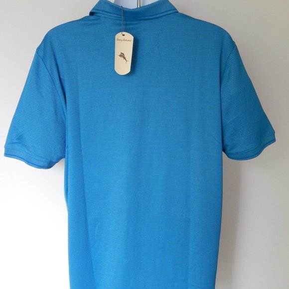 Tommy Bahama Men's Marlin Embroidered Short Sleeve TEAL Polo Shirt XL NWT - Picture 6 of 6
